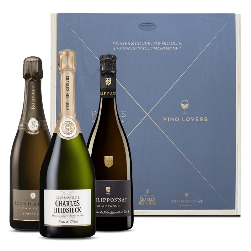Grandes Cuvées Box & Oenology course