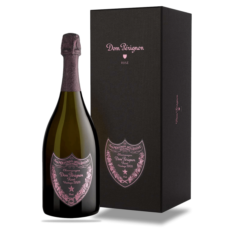 Champagne Dom Pérignon - Rosé Vintage 2008 - coffret