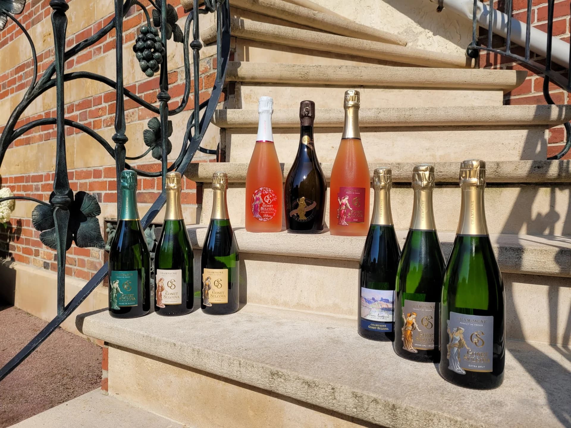 Champagne Gonet Sulcova — les cuvées de la maison
