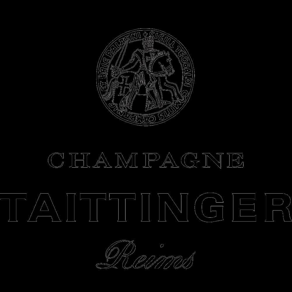 Logo of the Taittinger Champagne house