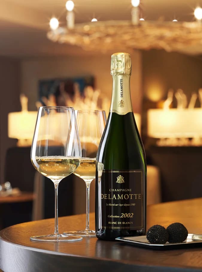 Delamotte Champagne — Blanc de Blancs cuvée