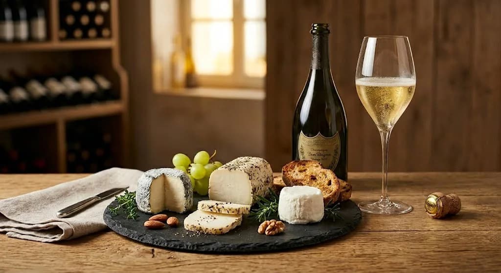 Fromage de chèvre et Champagne : Un Accord Parfait