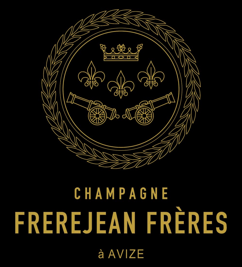 Logotipo de la casa de champán Frèrejean Frères