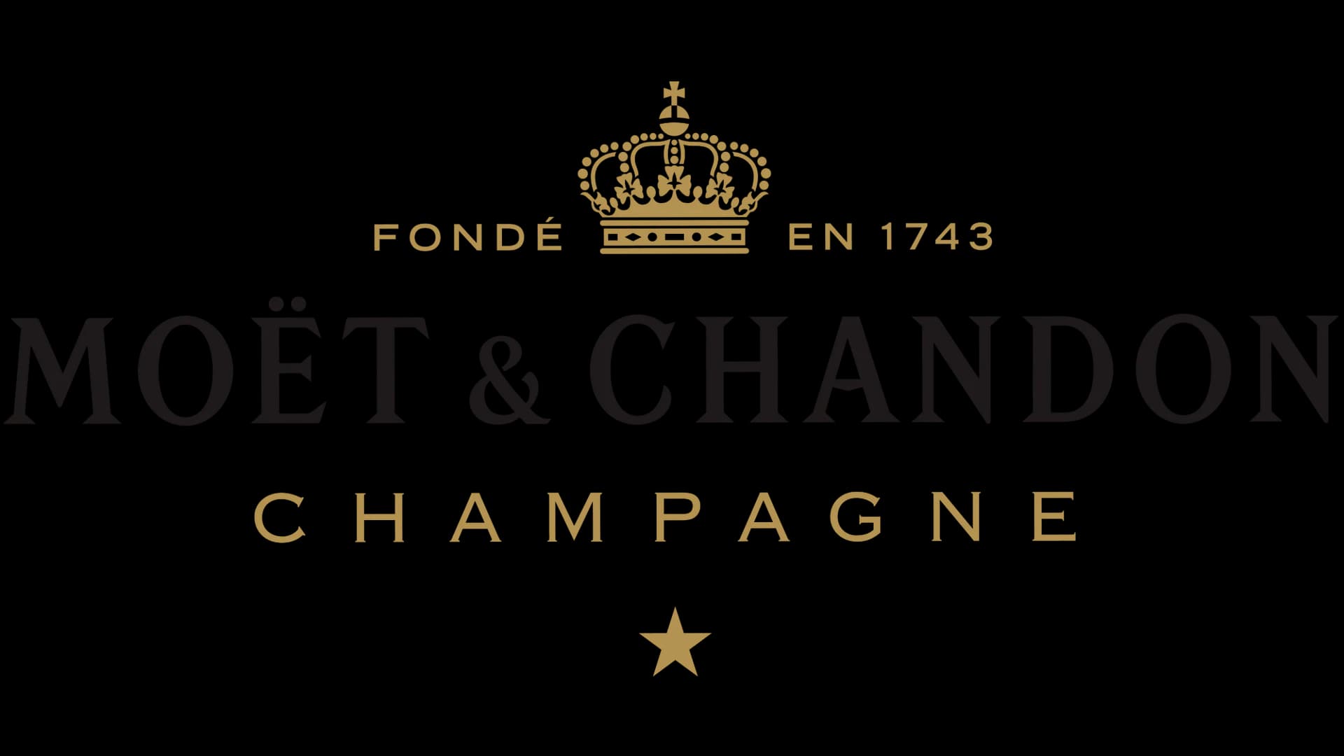 Logotipo de la casa de champán Moët & Chandon