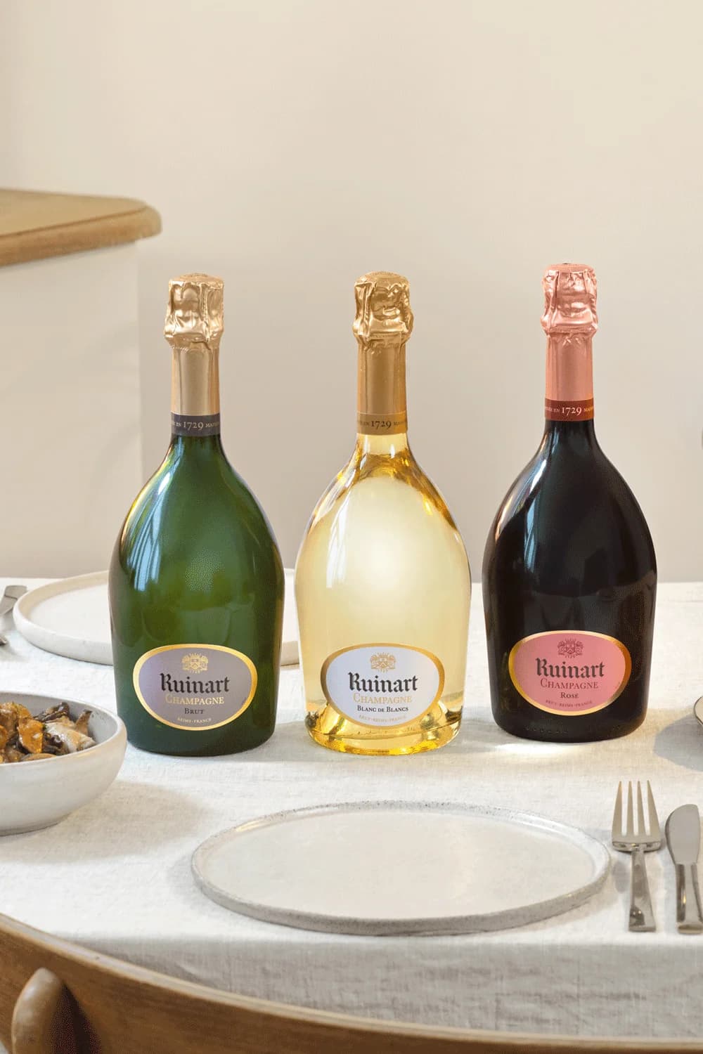 Champagne Ruinart —las cuvées—