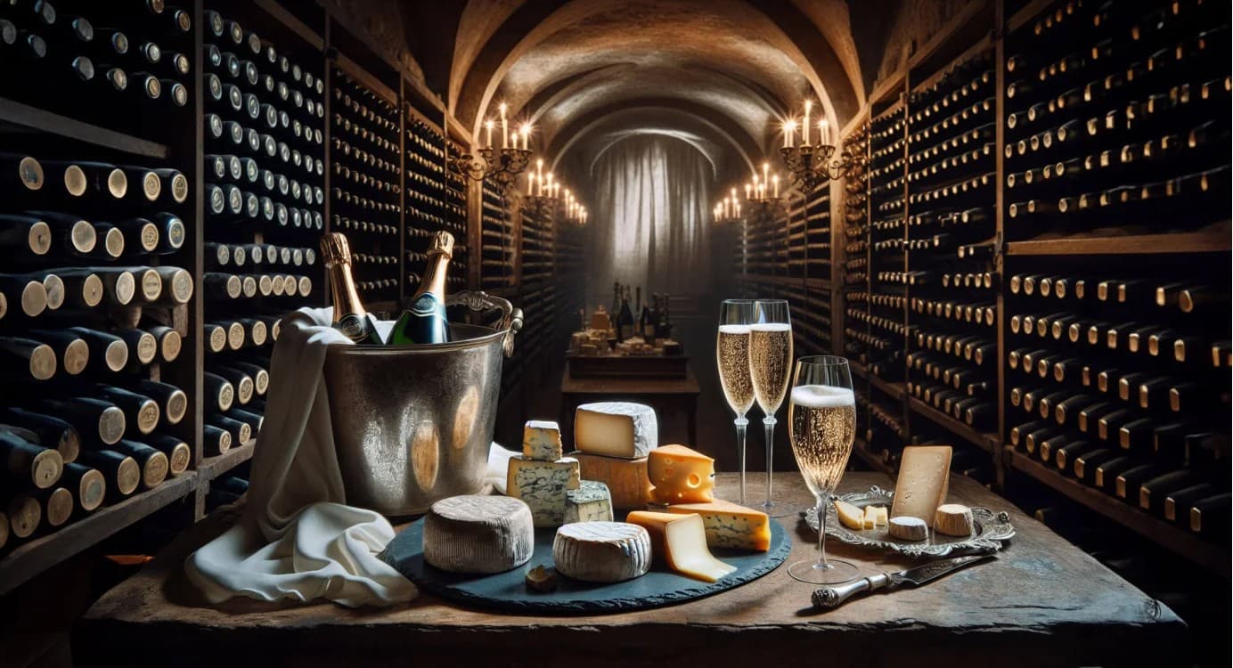 Maridaje de champán y queso: la guía definitiva