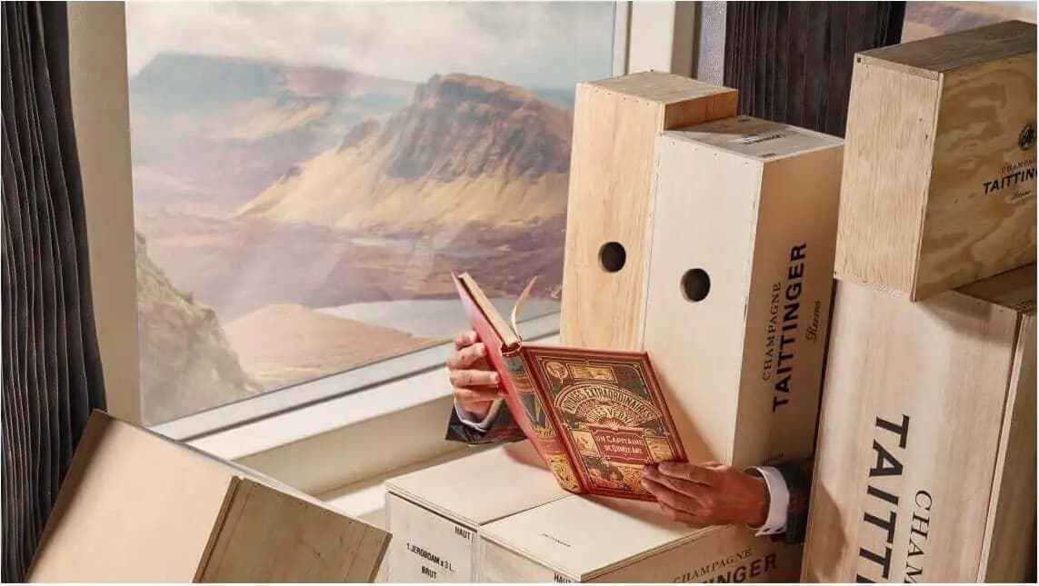 TAITTINGER, La vuelta al mundo en ochenta días