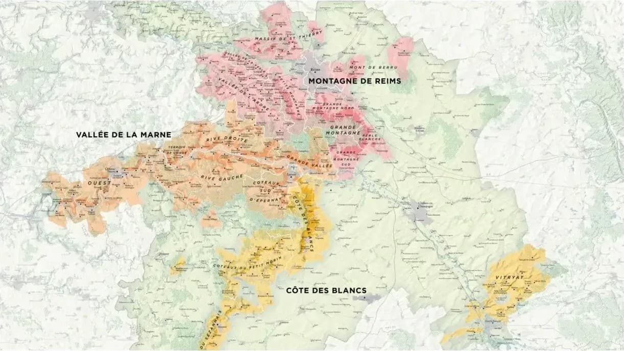 Los terruños de Champaña