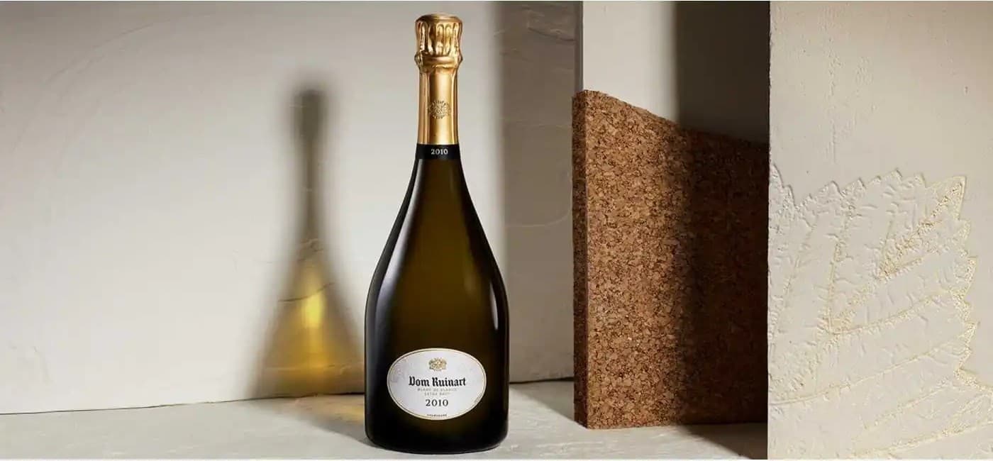 ¡El Dom Ruinart Blanc de Blancs 2010 ha sido proclamado el mejor champán del mundo!