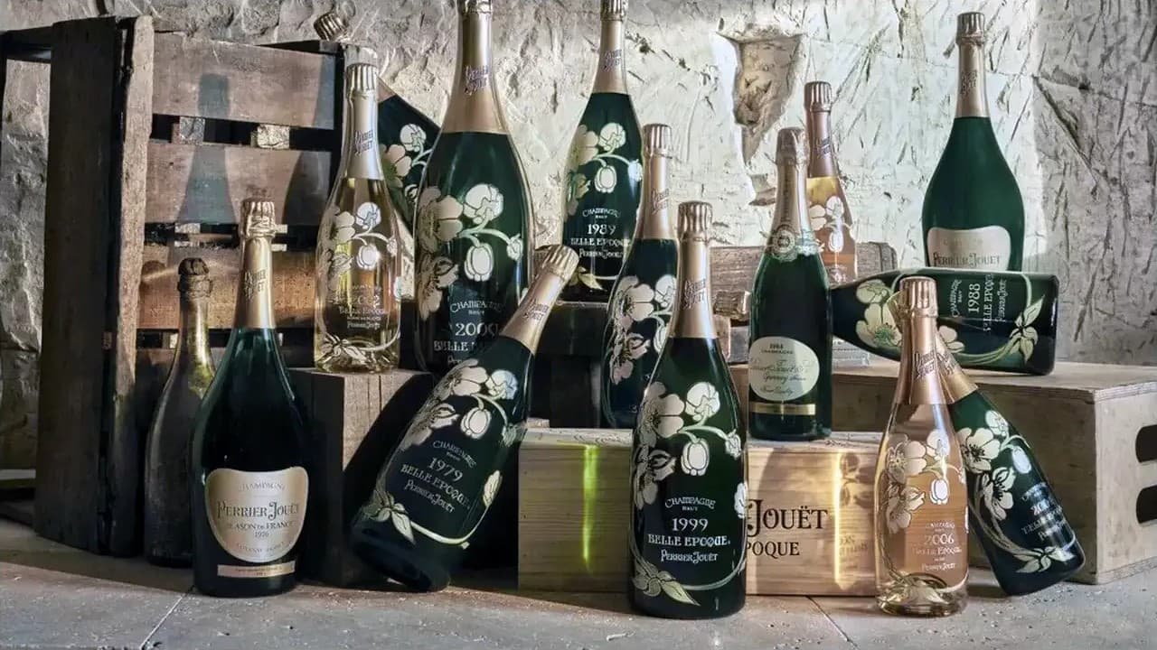 Le champagne est aussi un vin qui se conserve longtemps !
