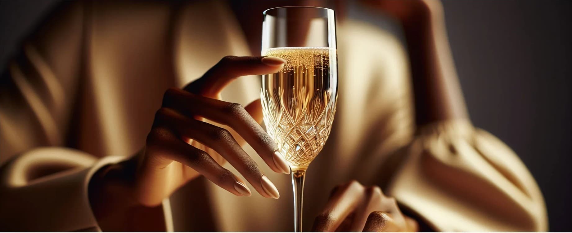 Comment tenir un verre de champagne avec élégance