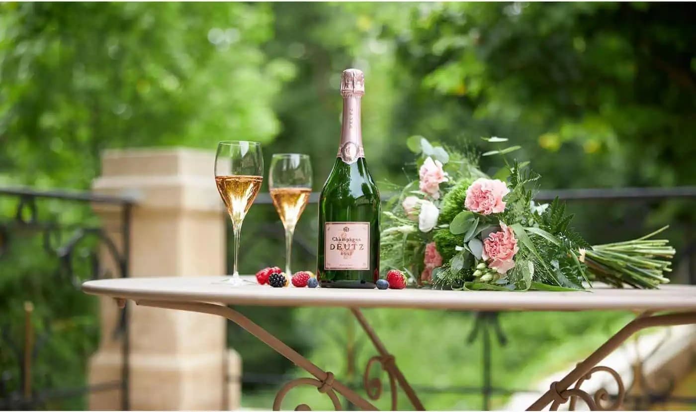 Un Repas Complet au Champagne Deutz