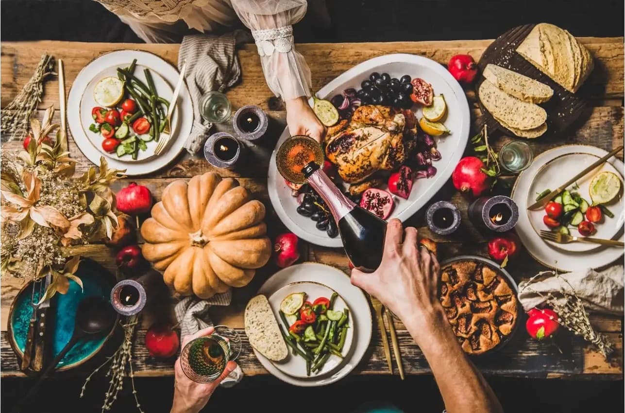 Accord mets et Champagne, un repas entre amis ou de fêtes, de l'apéritif au dessert !