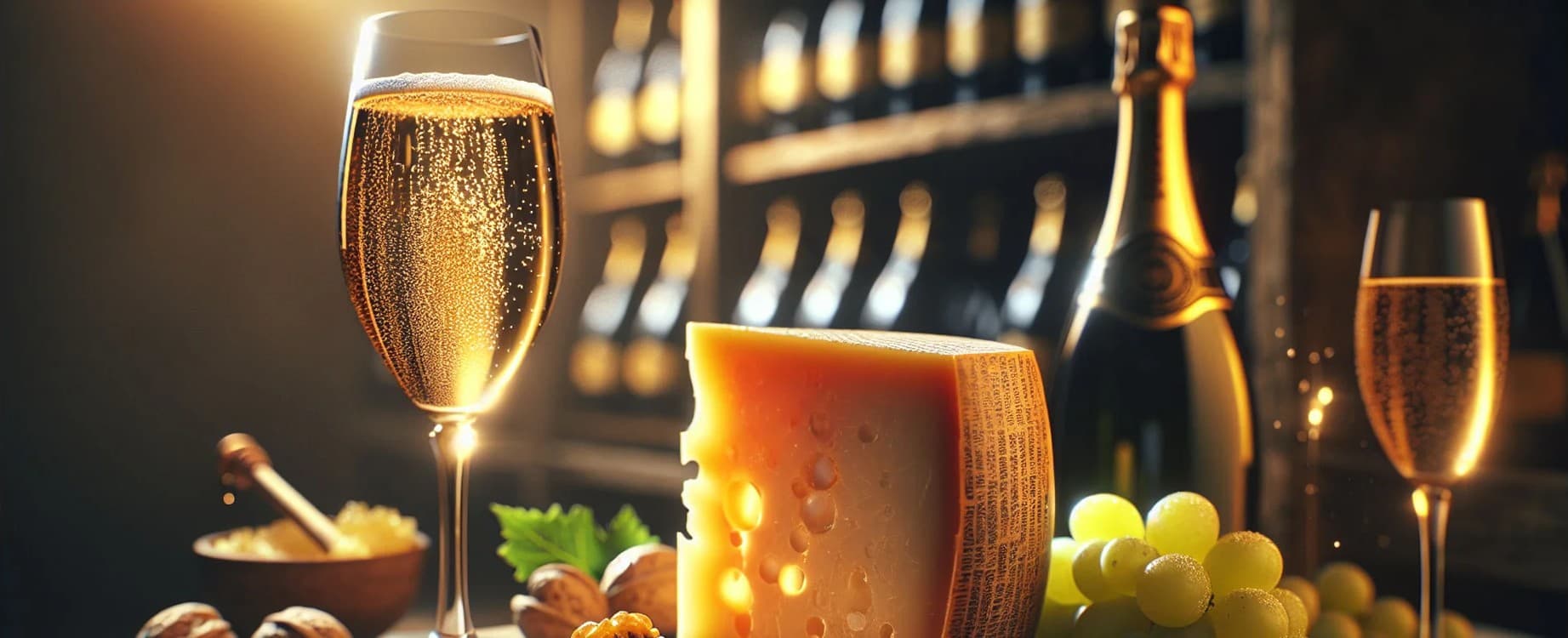 Quel champagne boire avec un parmesan : Guide complet