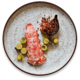 Champagne dinner plate