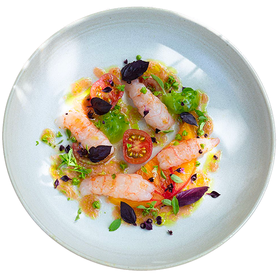 Champagne Aperitif Plate