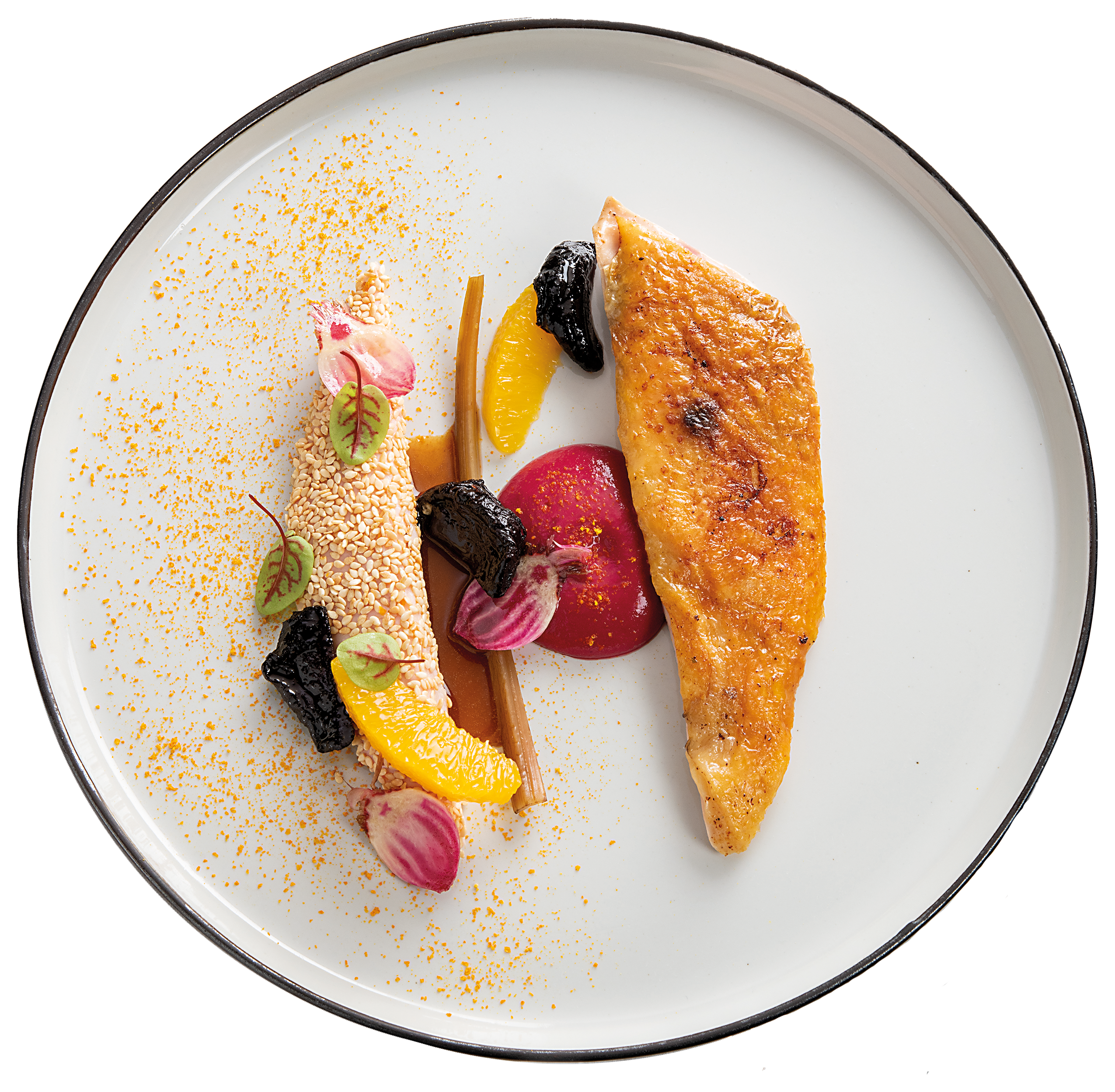 Assiette plat Champagne