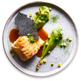 Champagne dinner plate