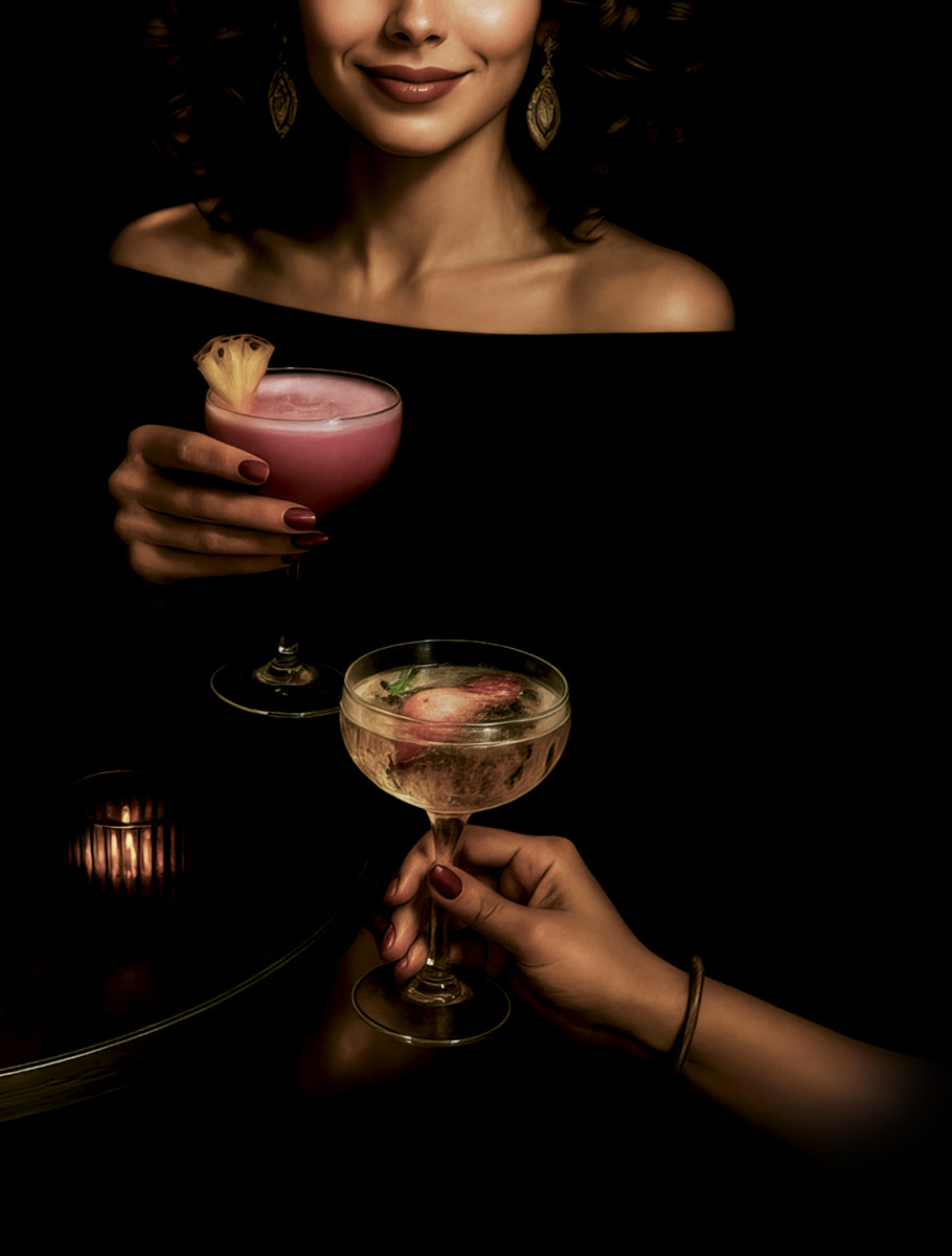 Cocktail champagne