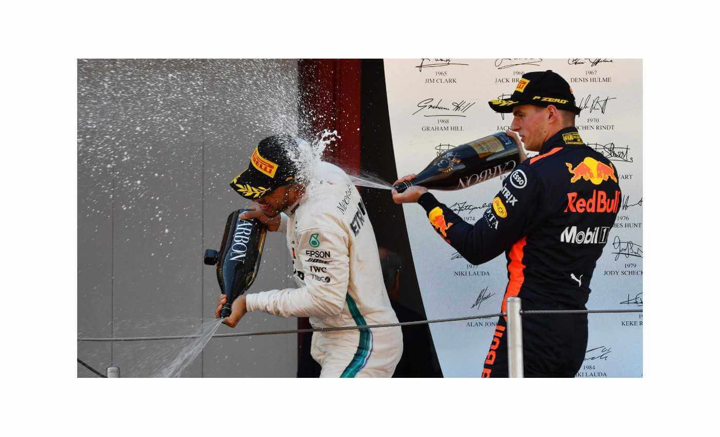 Pourquoi les pilotes s’aspergent-ils de champagne sur le podium ?