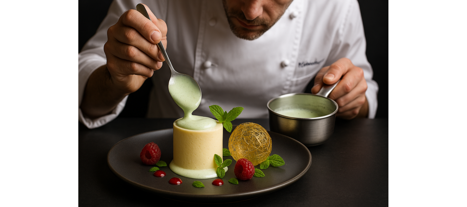 Champagne parfait: elegance and softness for your festive season