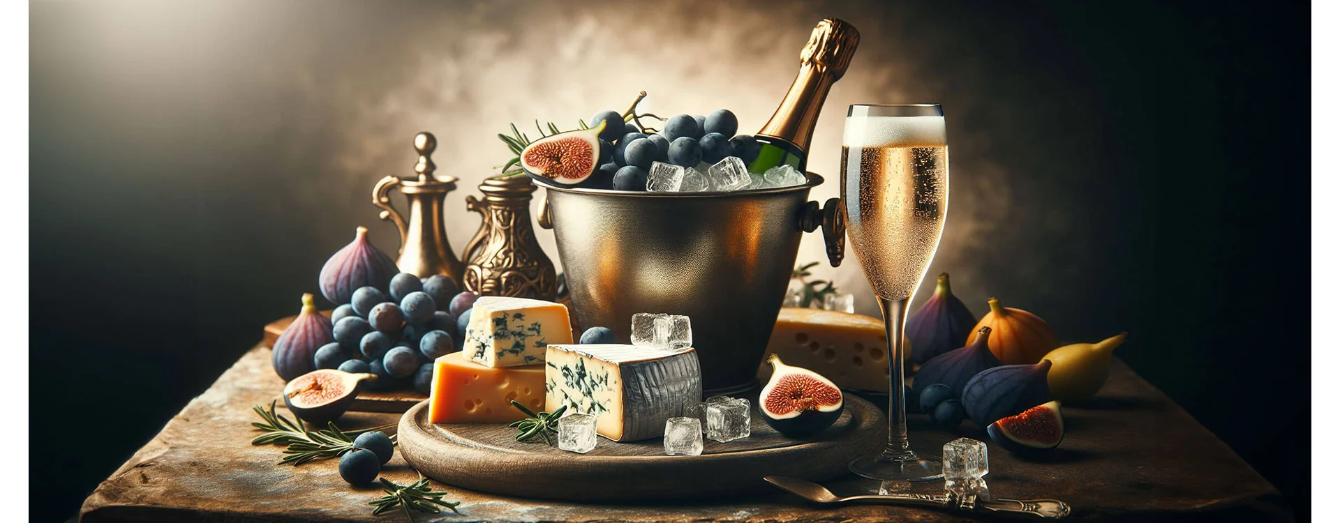 Champagne avec fromage bleu : les meilleurs accords