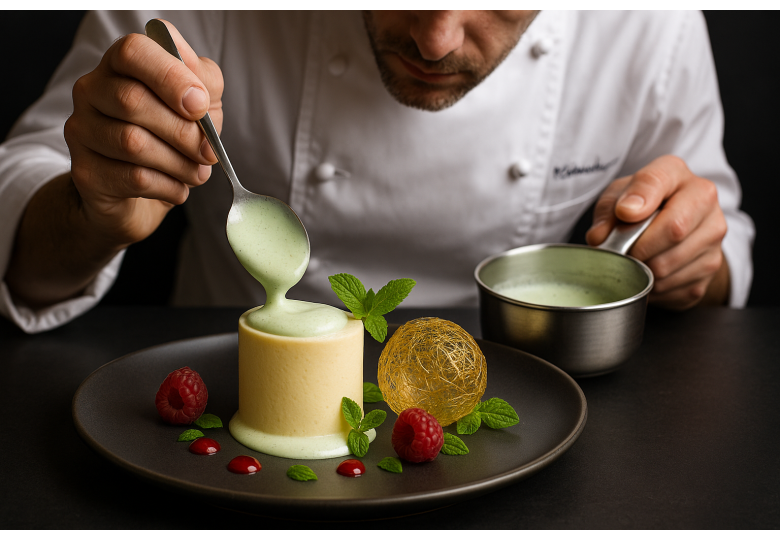 Champagne parfait: elegance and softness for your festive season