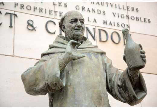 The story of Dom Pérignon, a Benedictine monk from Hautvillers Abbey